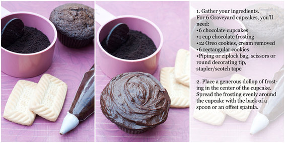 Graveyard Cupcakes
