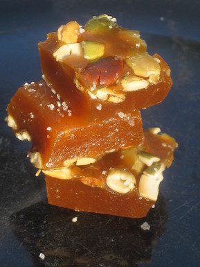 Salted Pumpkin Caramels