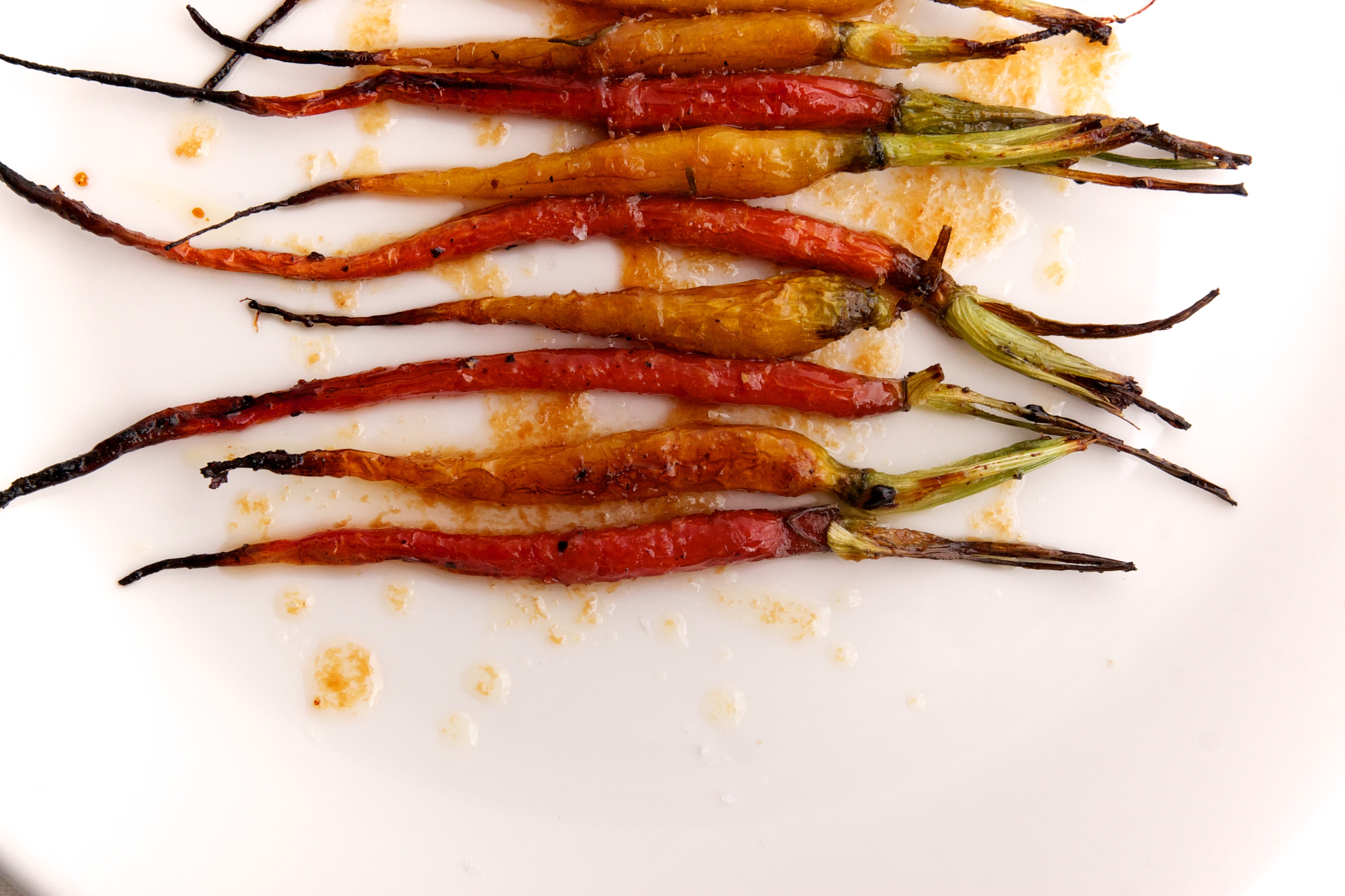 Rosemary Roasted Baby Carrots with Honey Brown Butter
