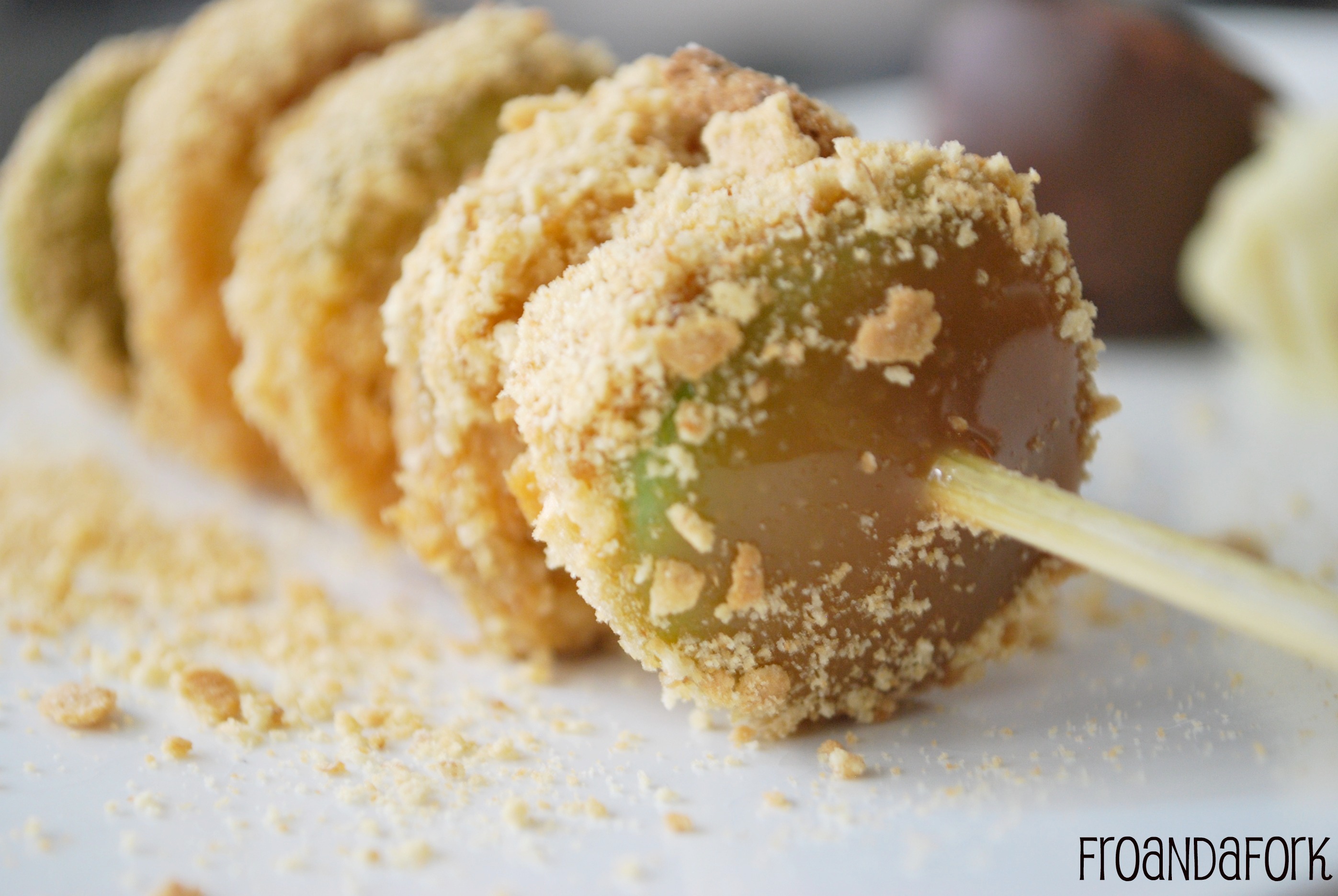 Caramel Appletini Pops