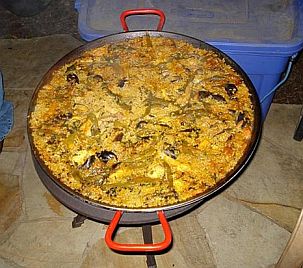 Mama and Papa's Paella from Pieds Noir Country!