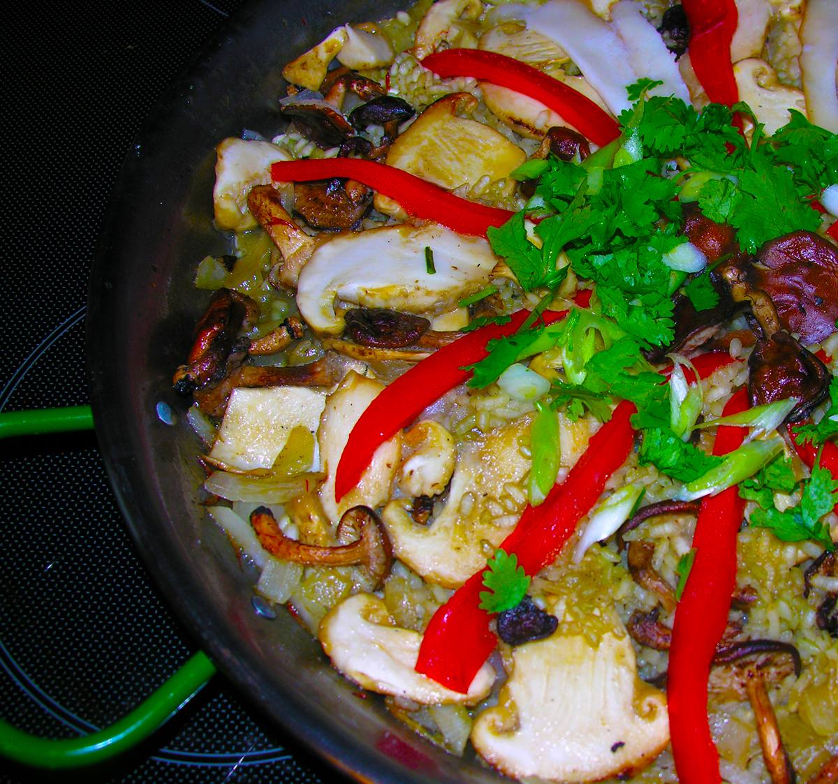 Mystic Mushroom Paella