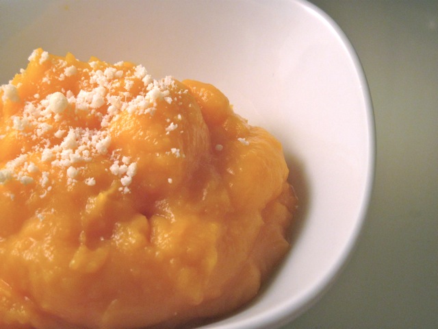 Butternut Squash Mash with Honey, Lemon & Parmesan
