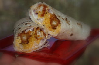 Buffalo Ranch Chicken Wrap
