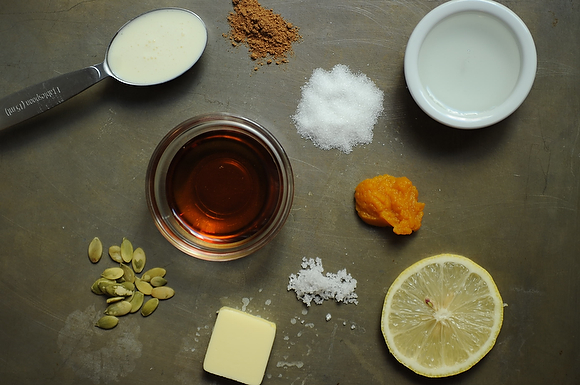 Salted Pumpkin Caramels