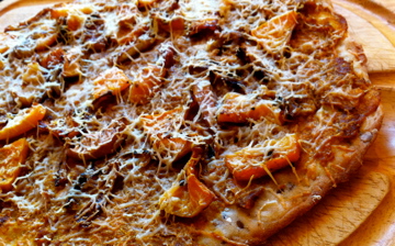 Curried Butternut Squash Pizza
