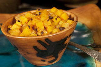 Finger Lakes Fall Relish: Butternut Squash “Duet” with Black Garlic
