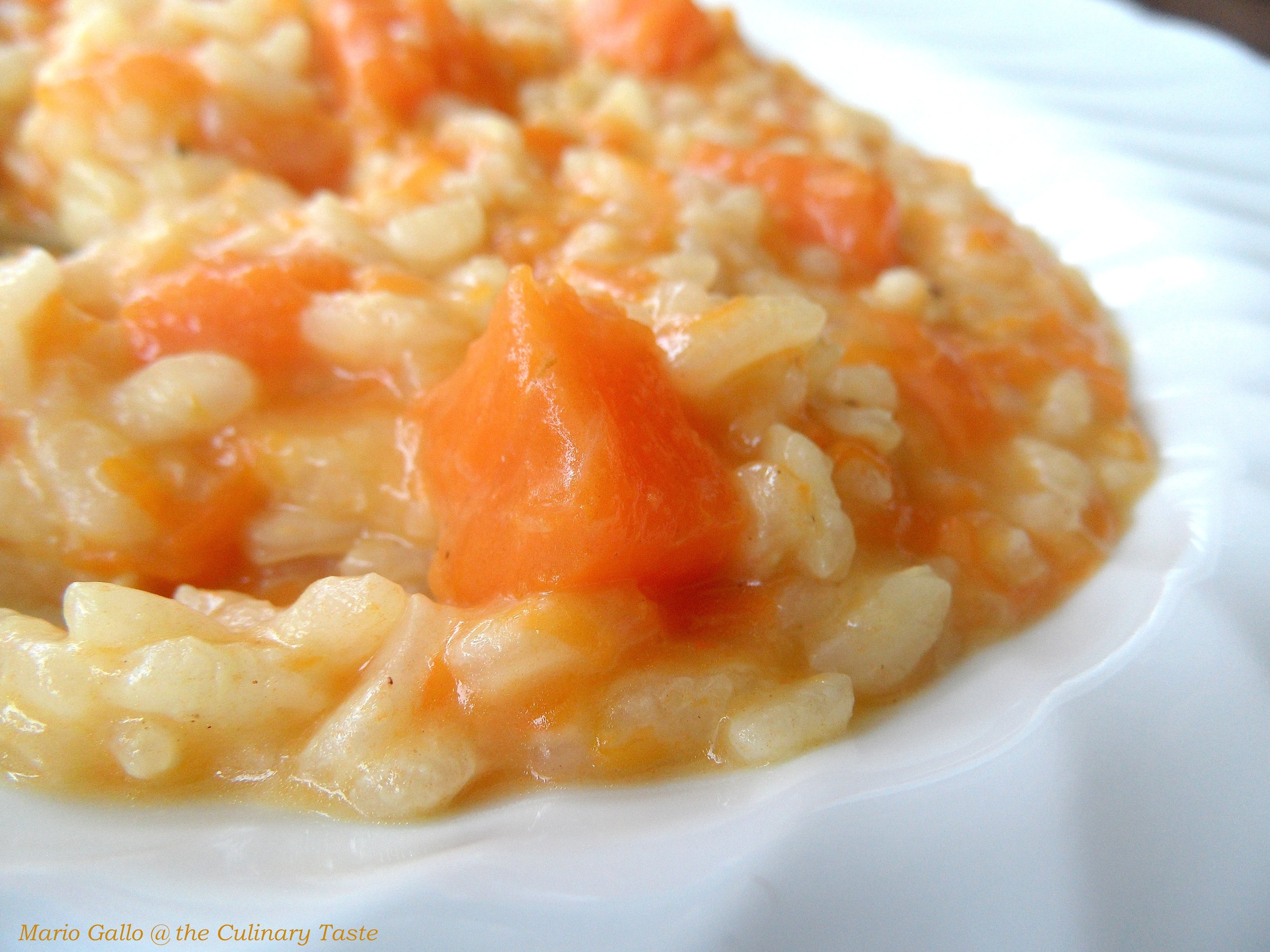 Perfumed Butternut Squash Risotto