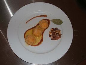 Skinny Dip Squash (Butternut Gnudi)