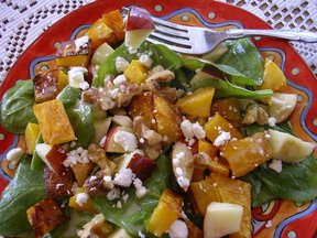 Squash_spinach_apple_salad_-_2
