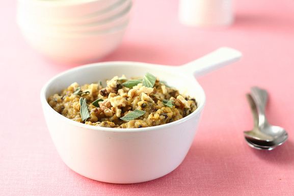 Butternut Squash Risotto with Brown Rice