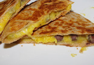 Butternut Black Bean Quesadilla