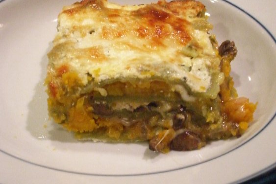 Roasted Butternut Squash Lasagne