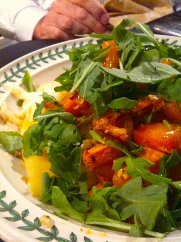 Double Squash "Linguine" With Roasted Butternut