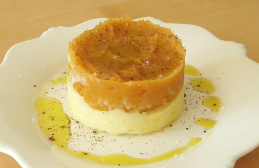 Duo of Autumn Vegetable Puree