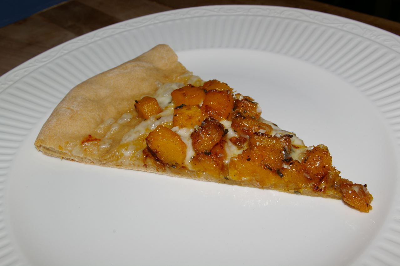 Caramelized Butternut Squash Pizza