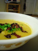 Roasted Acorn Squash Soup