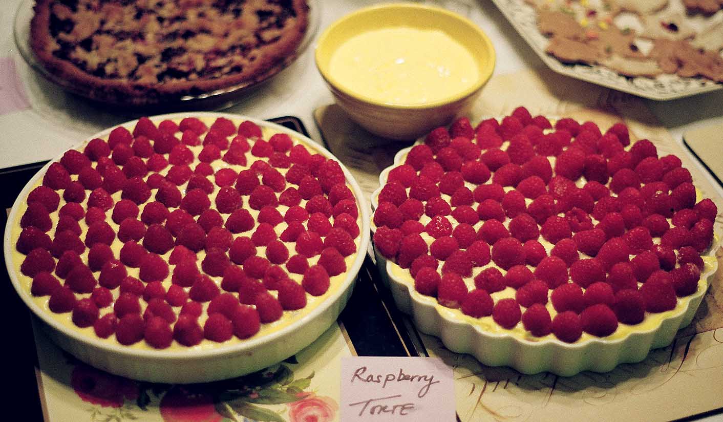 Raspberry Torte