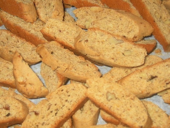Holiday Spiced Pepita Biscotti