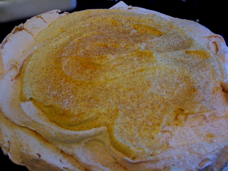 Pumpkin Pavlova