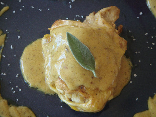 Chicken with Creamy Dijon Mustard Sauce