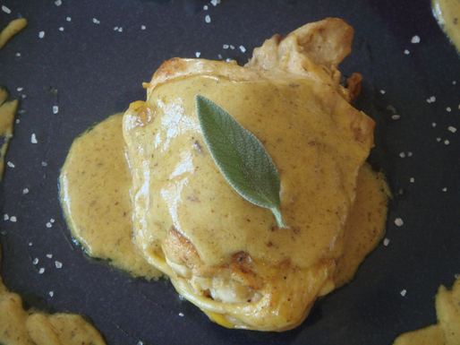 Chicken with Creamy Dijon Mustard Sauce