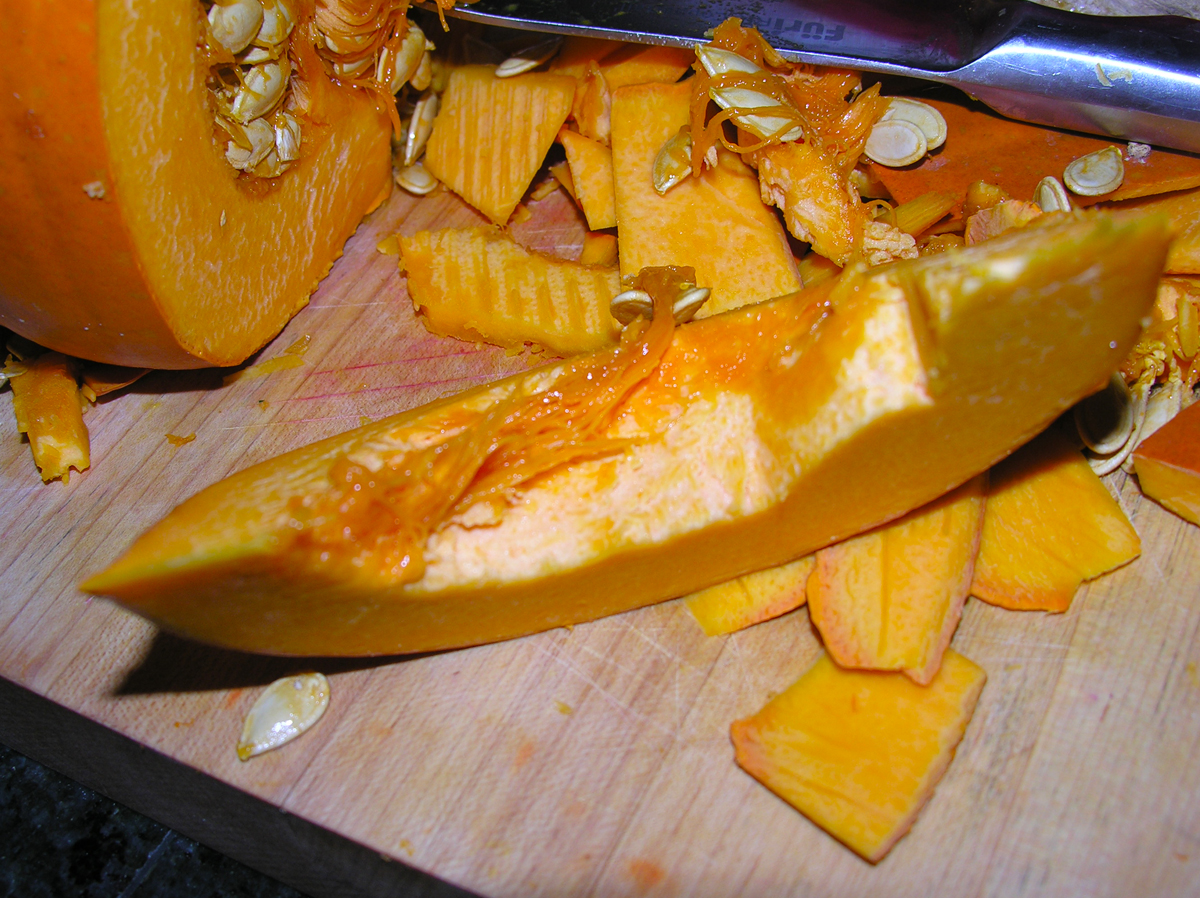 Pumpkin glory with lemon zest cheesecake