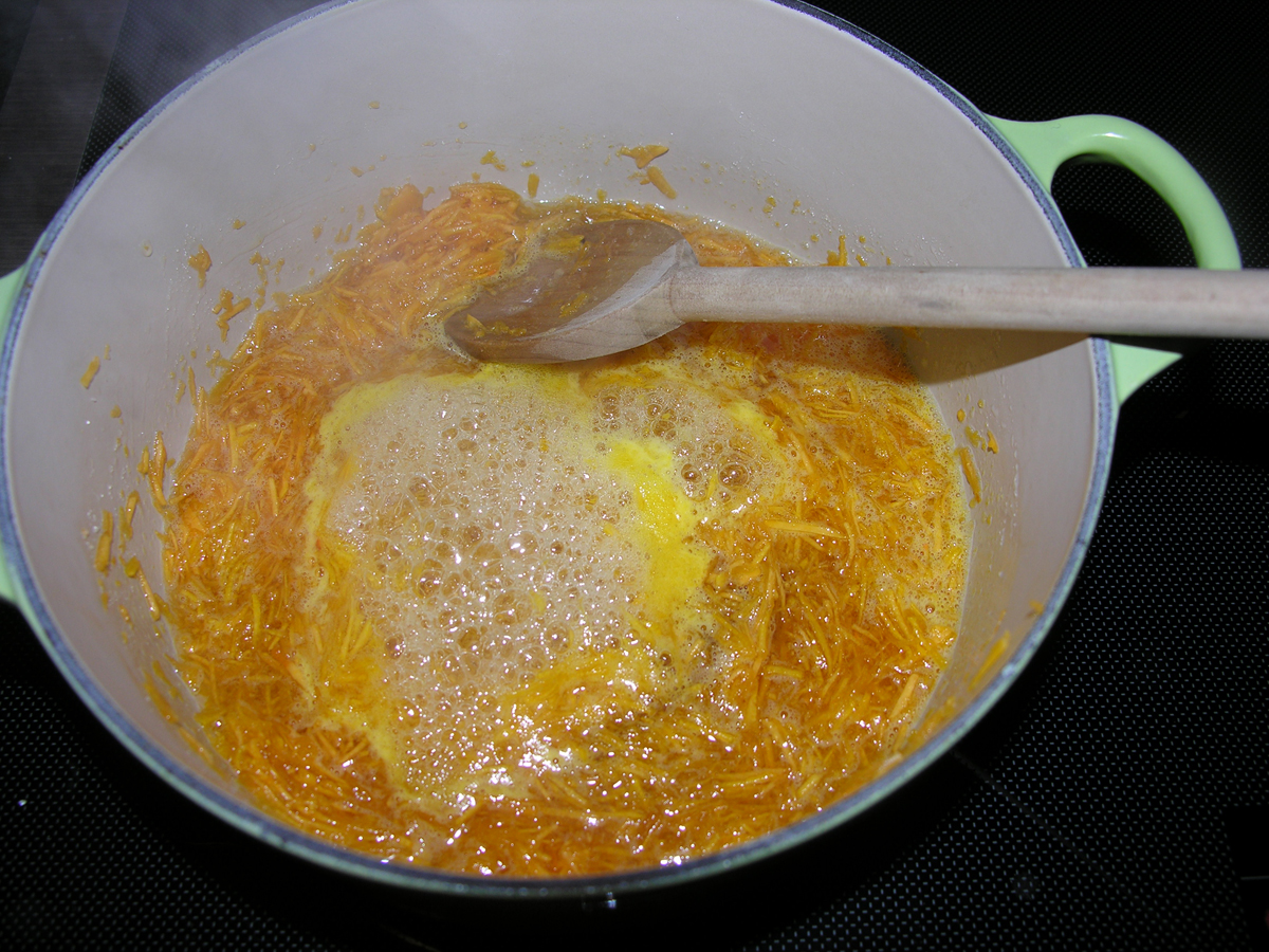 Pumpkin glory with lemon zest cheesecake