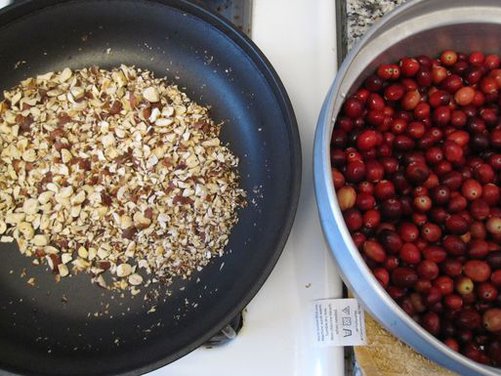Cranberry Hazelnut Pie