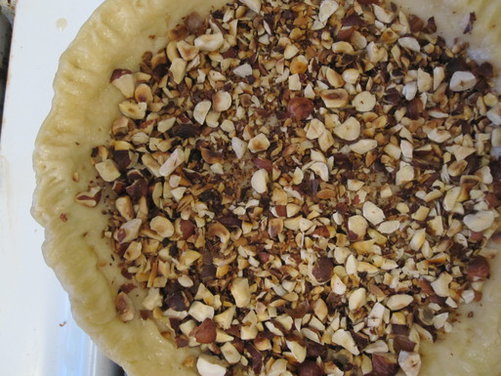 Cranberry Hazelnut Pie