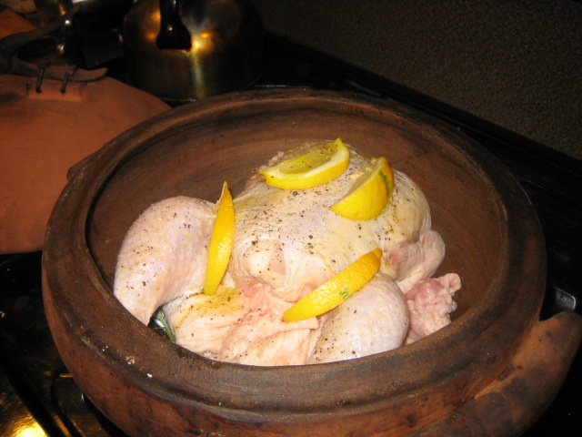 CHICKEN IN A POT