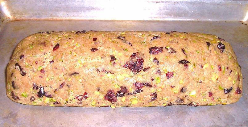 Pistachio Cranberry Biscotti