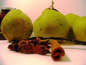 Spiced Quince Sundaes