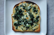Welsh Rarebit with Spinach