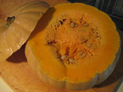 Spicy Cheese Pumpkin & Sweet Dumpling Squash Soup