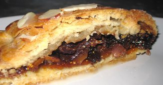 Brandied Fig-Almond Streudal