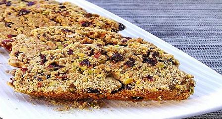 Pistachio Cranberry Biscotti