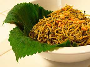 Korean Perilla Pesto
