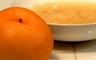 Gingered Korean Pear Sauce