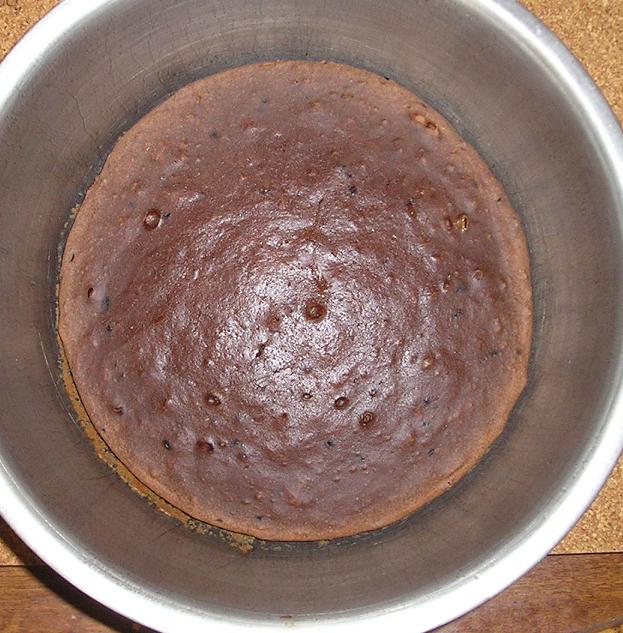 Steamed Chocolate-Cafe Latte Pudding