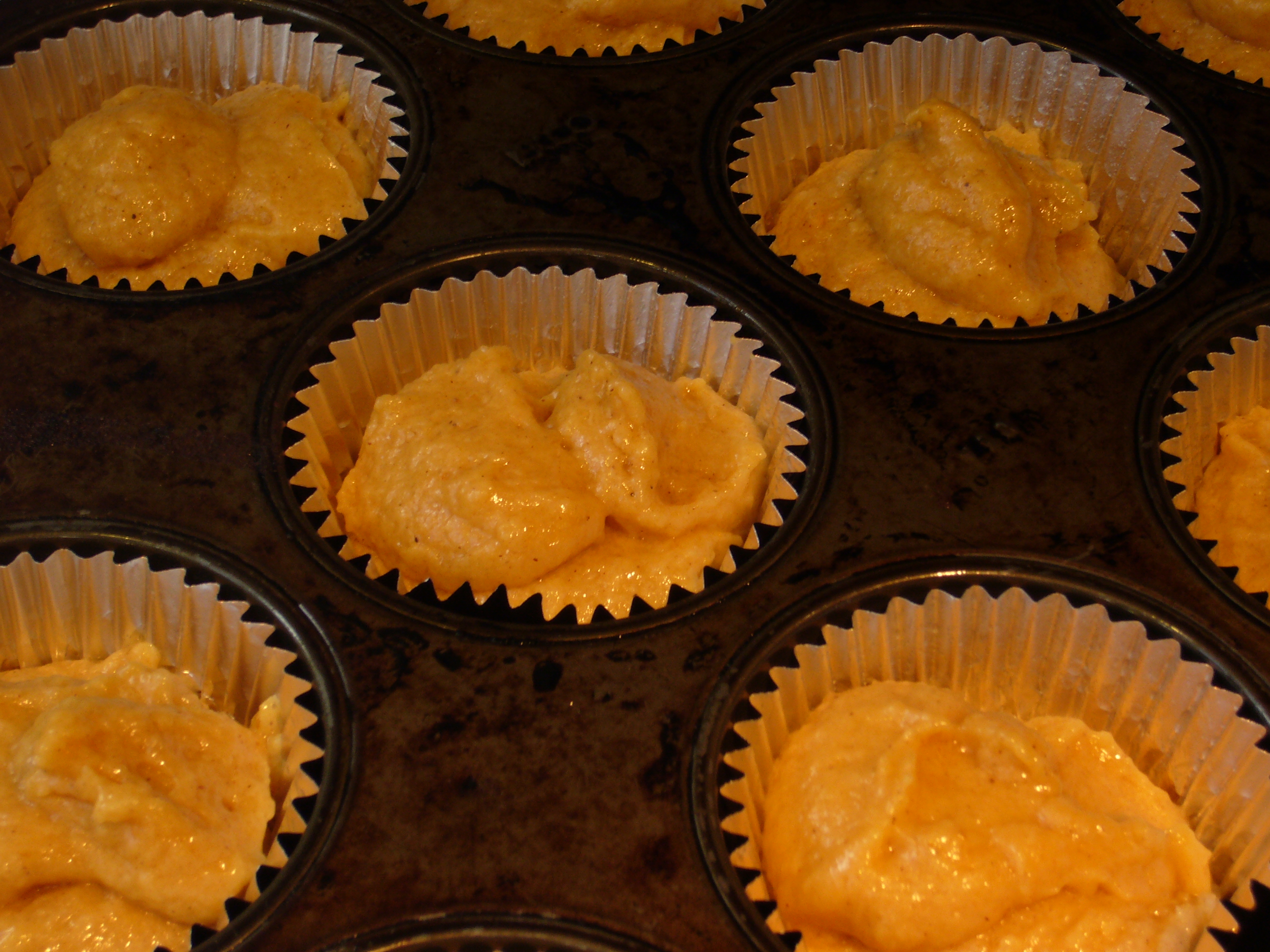 Pumpkin Cupcakes with Goat Cheese Frosting