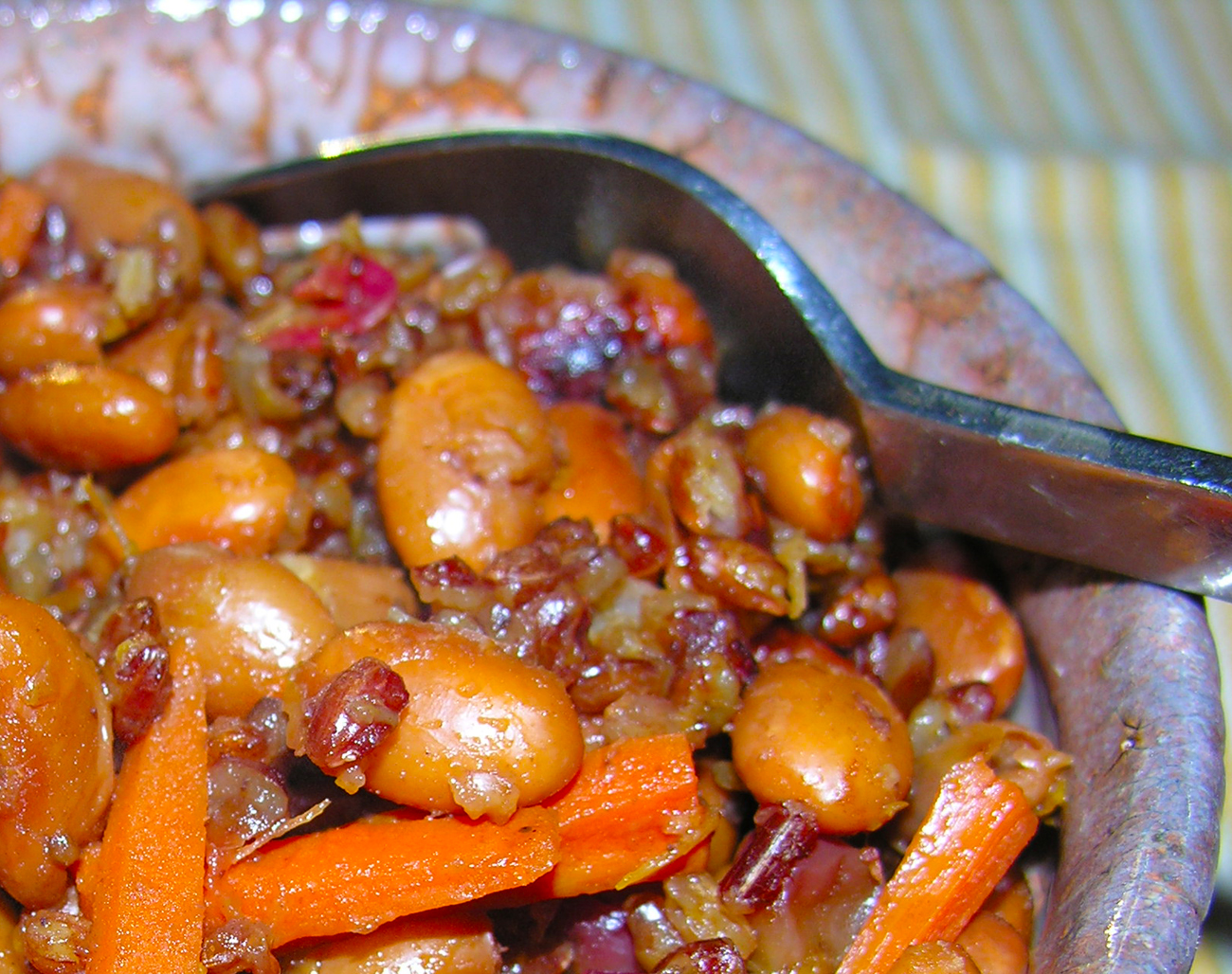 Cranberry Blood Red Orange, Red Lentils, and Red Bhutanese Rice