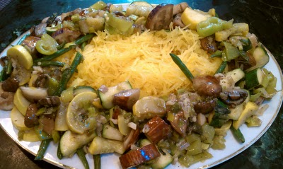 A PLATTER OF VEGETABLES