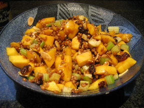 Festive Wheat Berry Salad