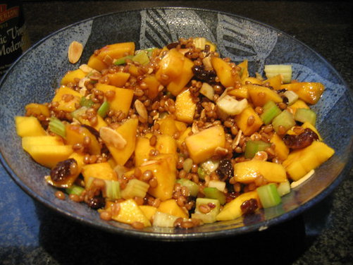 Festive Wheat Berry Salad