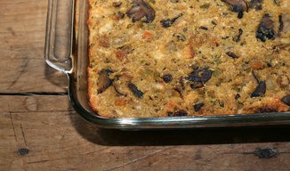 Wild Mushroom + Sage Cornbread Dressing