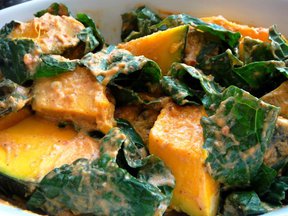 Curried_kale_and_kabocha