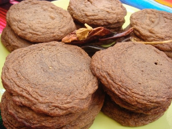 Double Chocolate and Chilli Cookies