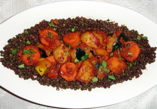 Autumn Vegetable Tagine with Lentils