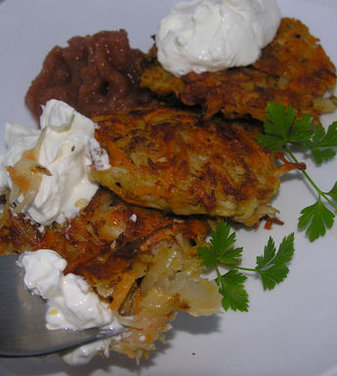 Variegated Spiced Latkes